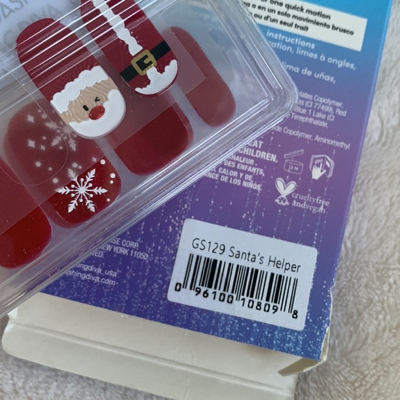 NEW & Used Dashing Diva Gloss Nail Strips 2 packages Holiday - Picture 8 of 8